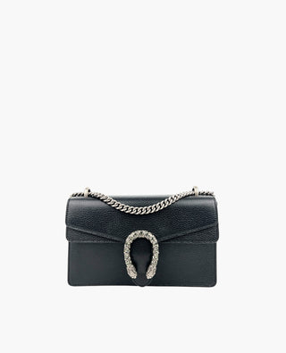 Gucci Dionysus Leather Black Small