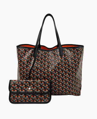 Goyard Saint Louis Tote Orange / Black PM