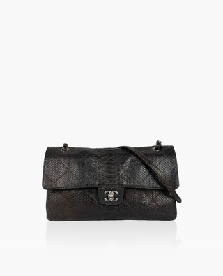 Chanel Timeless Single Flap Python SHW
