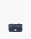 Chanel Mini Rectangular Navy Caviar SHW