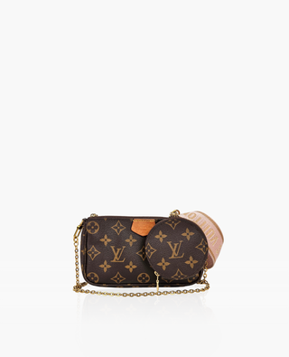 Louis Vuitton Multi-Pochette Monogram Rose