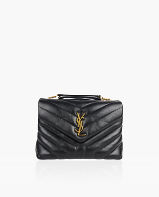 Saint Laurent Loulou Small Lambskin Black GHW