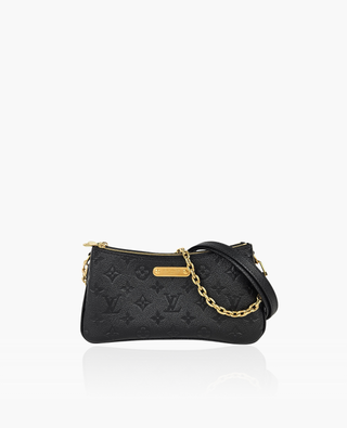 Louis Vuitton Pochette Liv Monogram Empreinte Black