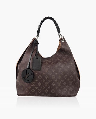 Louis Vuitton Carmel Mahina Chocolate Hobo