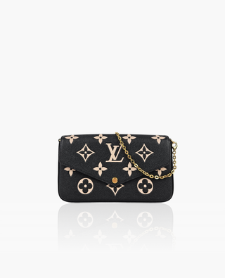 Louis Vuitton Pochette Félicie Empreinte Monogram Bicolor