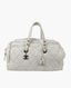 Chanel Quilted Duffle White Bag