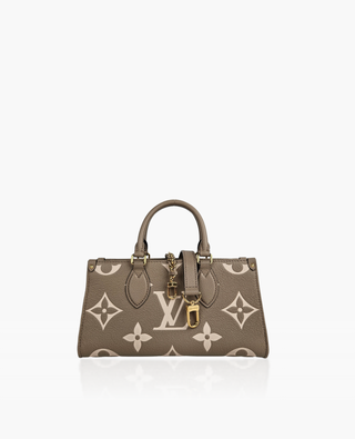 Louis Vuitton OntheGo East West Bicolour Monogram Empreinte Leather