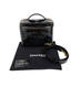 Chanel Vintage Cosmetic Pouch Large Black Patent