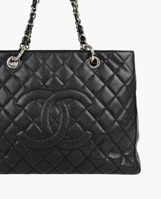 Chanel GST Black Caviar SHW