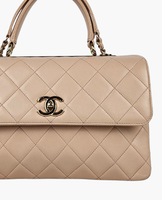 Chanel Trendy Medium Lambskin Nude CHW