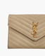 Saint Laurent Cassandre Envelope Classic Beige GHW