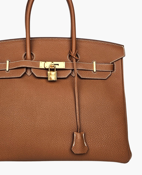 Hermès Birkin 35 Togo Gold GHW
