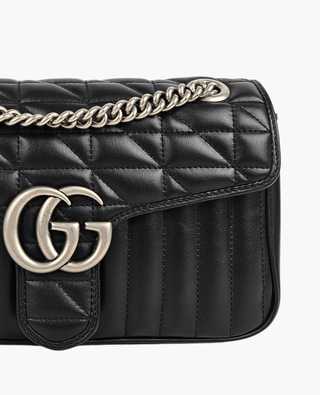 Gucci Marmont Aria Small Black RHW