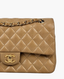Chanel Timeless Vintage Medium Lambskin Beige GHW 24k