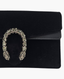 Gucci Dionysus Super Mini Velvet Black SHW