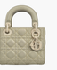 Dior Lady Dior Mini Ultra Matte Cream Lambskin