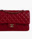 Chanel Timeless Medium Lambskin Dark Red GHW