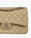 Chanel Timeless Jumbo Caviar Light Beige SHW