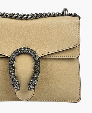 Gucci Dionysus Mini Leather Cream