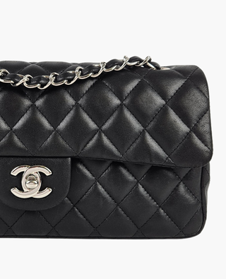 Chanel Timeless East West Lambskin Black SHW