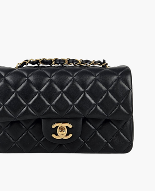 Chanel Timeless Mini Rectangular Black Lambskin LGHW