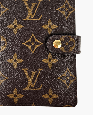 Louis Vuitton Small Ring Agenda Cover Monogram