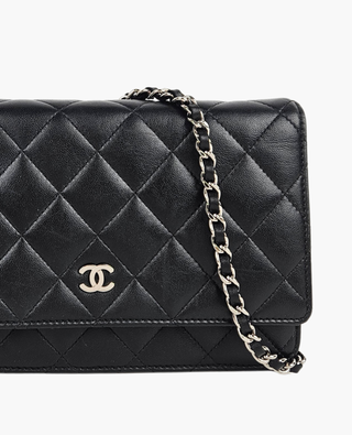 Chanel Timeless WOC Lambskin Black SHW
