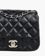 Chanel Timeless Mini Square Black Lambskin SHW