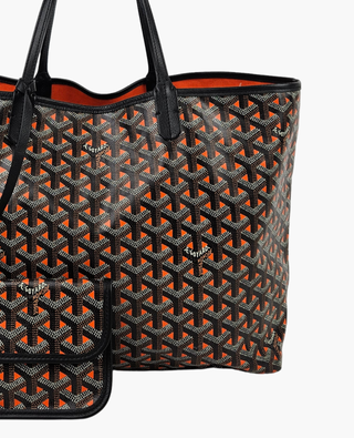 Goyard Saint Louis Tote Orange / Black PM