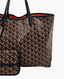 Goyard Saint Louis Tote Orange / Black PM