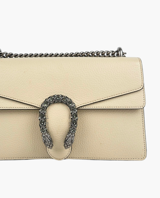 Gucci Dionysus Old Small Leather Cream