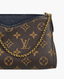Louis Vuitton Pallas Clutch Monogram Navy