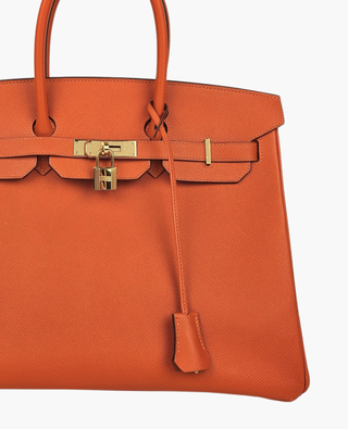 Hermès Birkin 35 Epsom Orange GHW