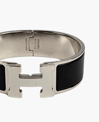 Hermes Clic Clac Black PHW GM