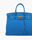 Hermès Birkin 40 Blue Zanzibar Togo GHW