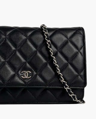 Chanel  Timeless WOC Lambskin Black SHW