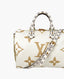 Louis Vuitton Speedy 30 B Monogram Khaki White