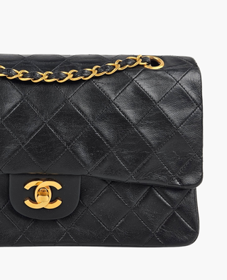 Chanel Timeless Vintage Medium Lambskin Black GHW 24k