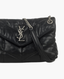 Saint Laurent Loulou Puffer Small Black Lambskin SHW