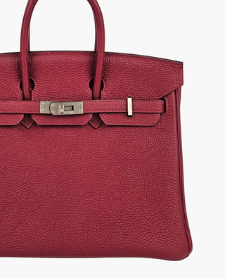 Hermès Birkin 25 Togo Rouge Grenat BPHW