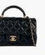Chanel Timeless Mini Rectangular Top Handle Lambskin Black CHW