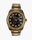 Rolex Datejust 126333 Black Oyster Perpetual Two-tone Yellow Gold 41mm