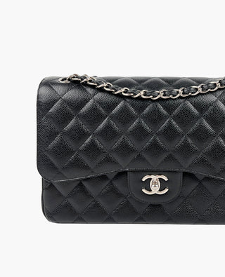 Chanel Timeless Jumbo Caviar Black SHW