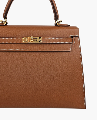Hermès Kelly 25 Veau Madame Gold GHW