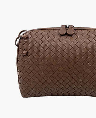 Bottega Veneta Nodini Brown Intrecciato