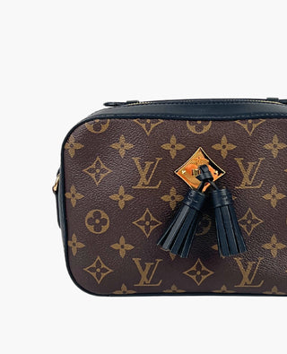 Louis Vuitton Saintogne Monogram Black