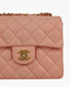 Chanel Timeless Mini Square Lambskin Nude Pink GHW 24k
