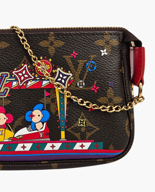 Louis Vuitton Mini Pochette Accessories Monogram Vivienne Bumber cars