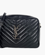 Saint Laurent Lou Camera Bag Tassel Black SHW