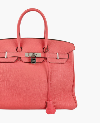 Hermes Birkin 35 Rose Azalee PHW